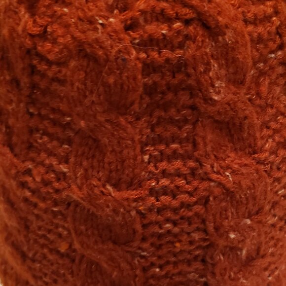 TCM  Burnt Orange Beanie with Soft Fleece Lining - Picture 7 of 8